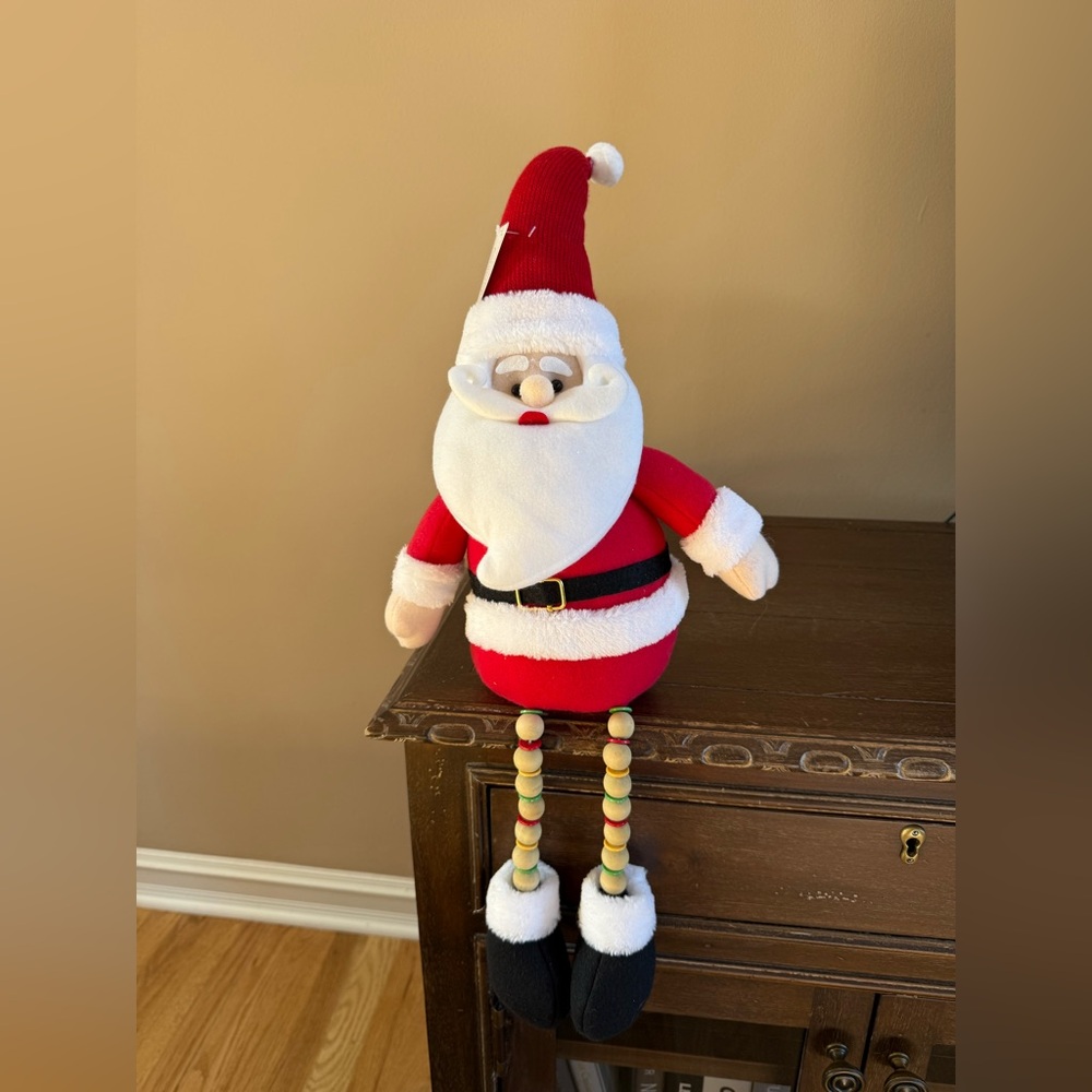 NWT Santa Shelf Sitter Plush